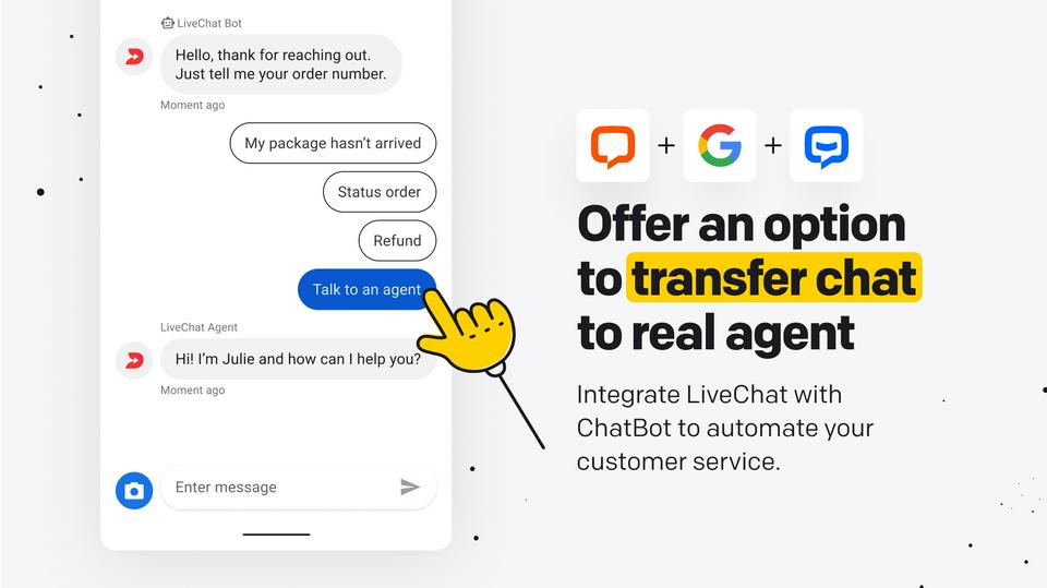 Transfer chats
